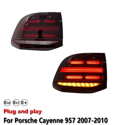 Car Accessories Light Taillight For Porsche Cayenne 957 2007-2010 Rear Lamp Brake Turn Signal Lamp Plug and Play