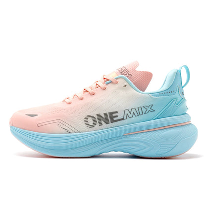 ONEMIX Women Cushion Running Shoes 2026 New Lightweight Outdoor Sneakers Fashion Road Jogging Fitness Sports Trainers
