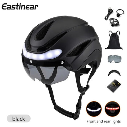 Eastinear High-quality Bicycle Helmet LED Light for Men and Women Racing Road Smart Bicycle Helmet Professional Riding Equipment