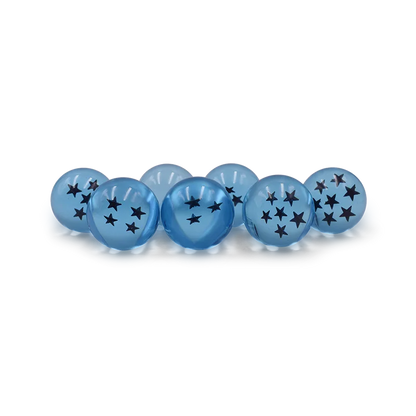 4.3CM Anime DBZ 7 Stars Balls 3.5CM Figures Toys New In Box Shenron Dragon Crystal Balls PVC Collection Complete Set Retail