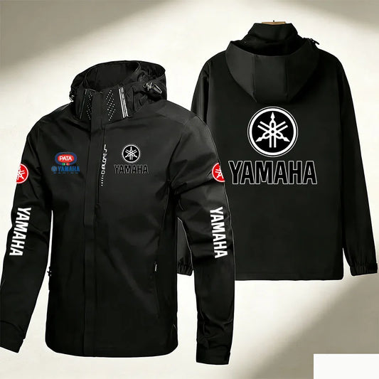 Yamaha Logo Three-Defense Technology Outdoor Storm Coat Men's 2026 New Fall New Style Wind Jacket Sports Jacket Racing Suit Coat
