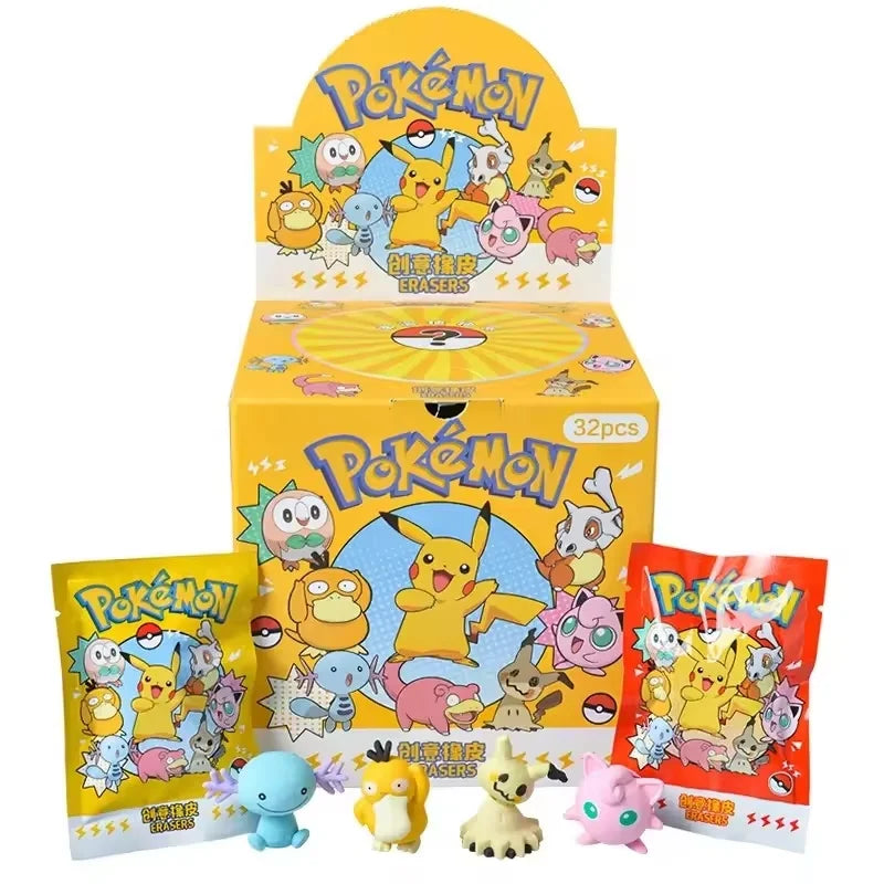 32 Pocket Monsters Anime Cute Pet Surprise Gifts Cartoon Prizes Party Gifts Birthday Gifts