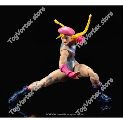 24 Hour Shipping 1/12 JADA Toys Ultra Street Fighter II Cammy Player 2 Action Figure Statue JADA Model Collection Doll Toy Gifts