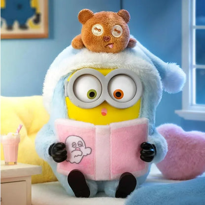 Minions Bob & Tim Better Together Series Keychains Cartoon Dolls Kawaii Plush Pendant Backpack Charms Collect Toys Fans Gift
