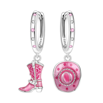Orstarry 925 Sterling Silver Asymmetric Design Earring Key Lock Earrings Drop Earrings For Women Party Gifts Trendy Jewelry