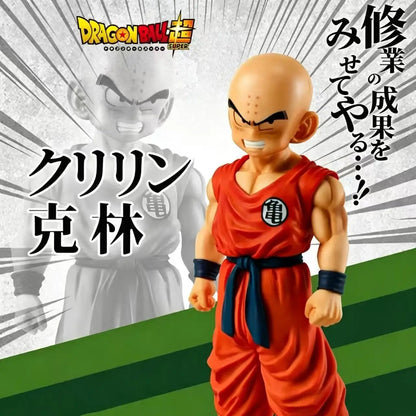 New Hot 18cm Dragon Ball Z Anime Figures  Super Krillin PVC Action Figures Model Desktop Decoration Collection Toys For Gifts