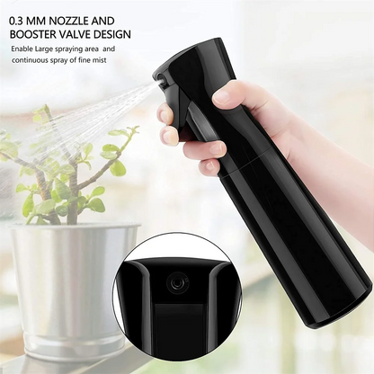 200/300ML Continuous Water Mister Empty Spray Bottle,Oil Sprayer for Hairdressing Skincare Plants Pets Kitchen Barbecue