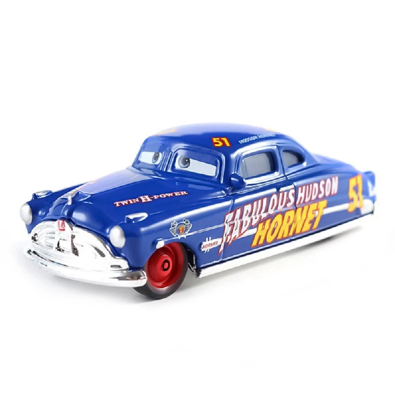 Cars 3 Doc Hudson Sally Mater Lightning McQueen Anime Model Alloy Cars 1:55 Metal Die Casting Racing Toys Child Birthday Gifts