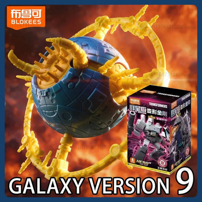 New Arrival Original Blokees Transformers One Galaxy Version 9 Darkest Hour Megatron Buildable Collectible Movable Model