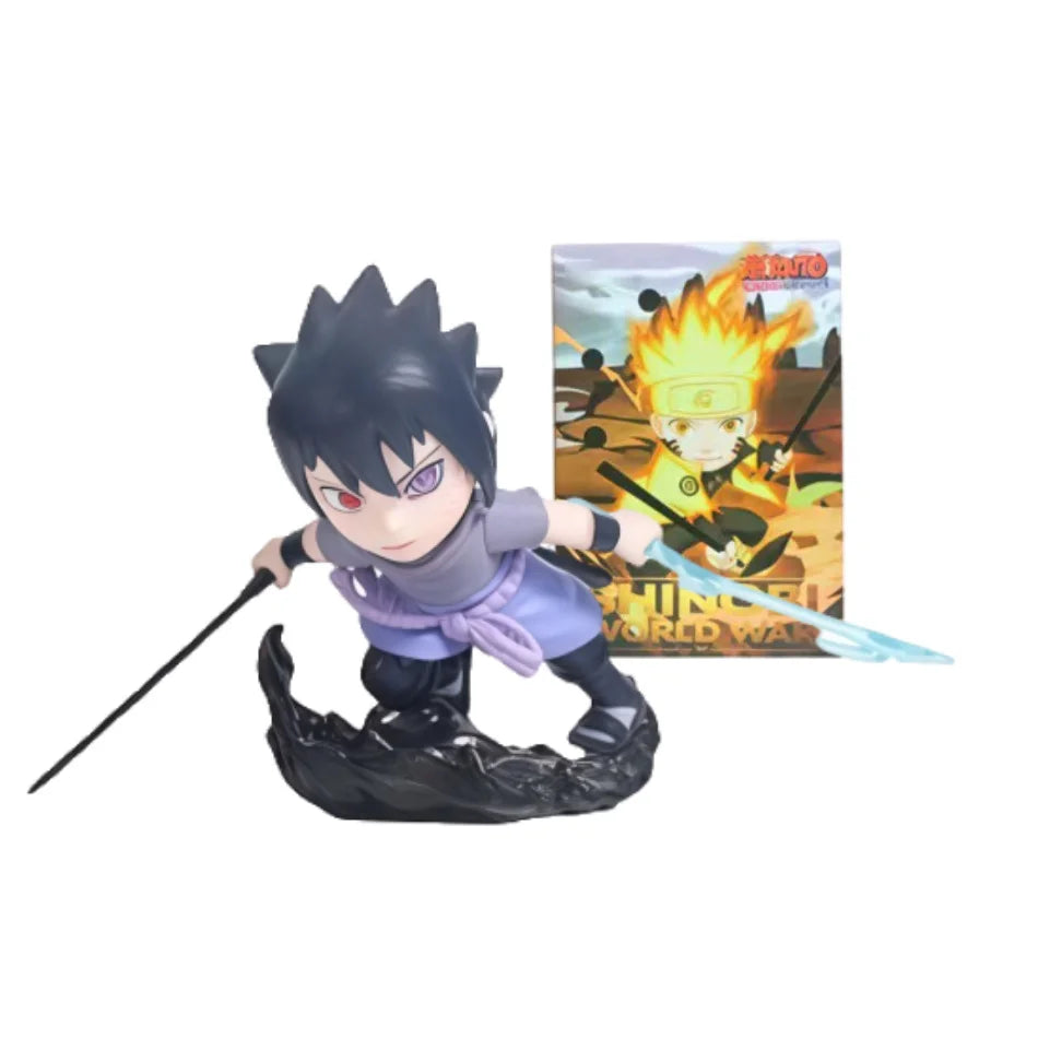 Anime Naruto Blind Box Model Figure 1-12 pcs NARUTO Ninkai Taisen Series Figurine PVC Desktop Collectible Toy Doll Birthday Gift