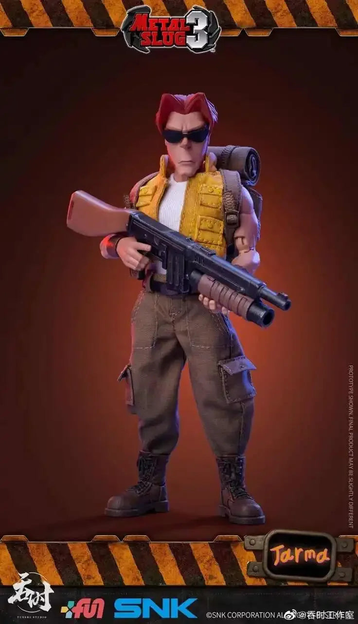 TUNSHI Studio Original SNK Model Official Metal Slug 3 Marco Tarma Clark Still RALF JONES Rebel Soldier 1/12 Action Figure Toy