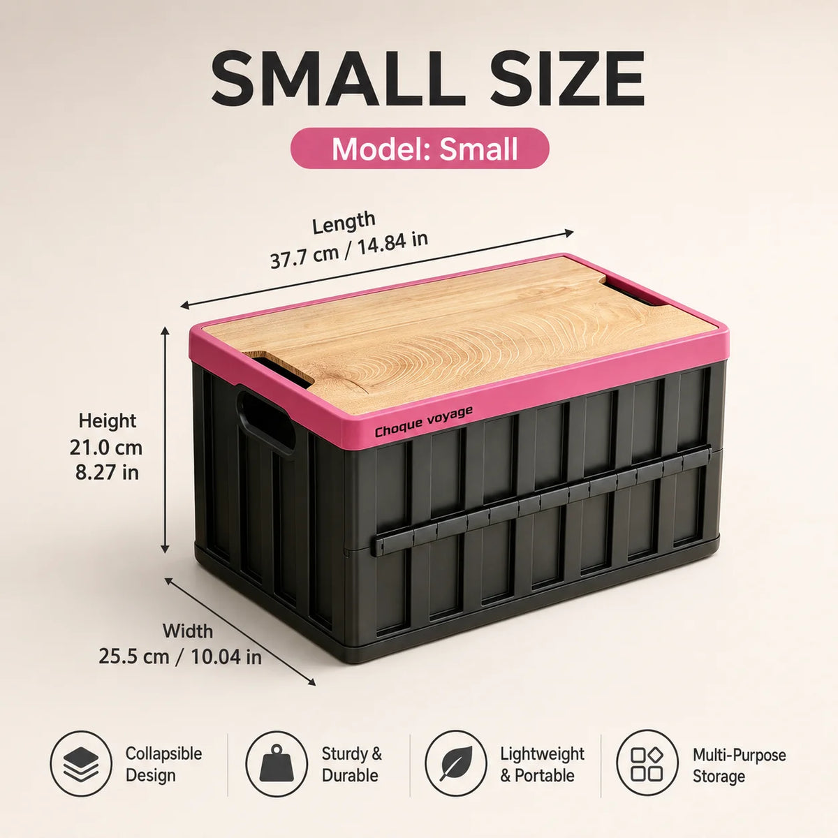 New Multi-functional Outdoor Camping Picnic Party Storage Box, Home Bedroom Organizing Folding Box, Vehicle Trunk, Moving Box