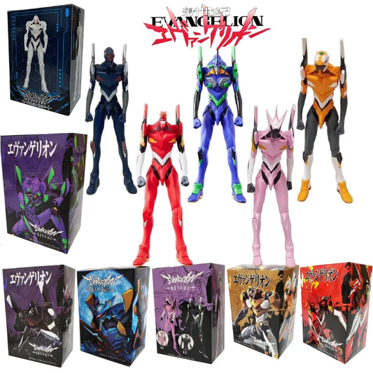 17cm Anime EVA Genesis Evangelion Figure Rei Ayanami Action Figures Shinji No.1 Joint mobility Mech Warrior Model Toys Gifts