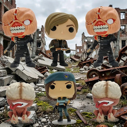 155 Jill Valentine 156 Leon S.kennedy 157 Nemesis 158 Licker Resident Evil Action Figure Game Peripherals Vinyl Model Doll Toys
