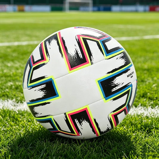 Soccer Balls Standard Size 5 Machine-Stitched Ball PU Material Sports League Outdoor Match Football Training Ball Futbol Voetbal