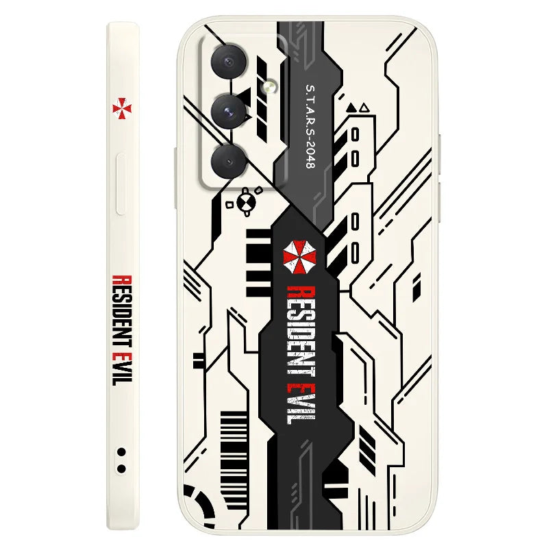 Resident evil Phone Case For Samsung Galaxy A55 A35 A25 A15 A56 A36 A26 A16 A06 A05 A05S A54 A34 A24 A14 A04 A04S A04E 4G 5G C