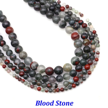 Natural Stone 4 6 8 10mm Round Leopardskin Jaspers Stone Spacer Loose Bead For Jewelry Making DIY Bracelet Needlework Accessorie