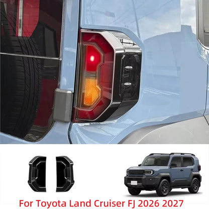 ABS rear lampshade, smoked shell protective cover, automotive exterior accessories Used for Toyota Land Cruiser FJ 2026 2027
