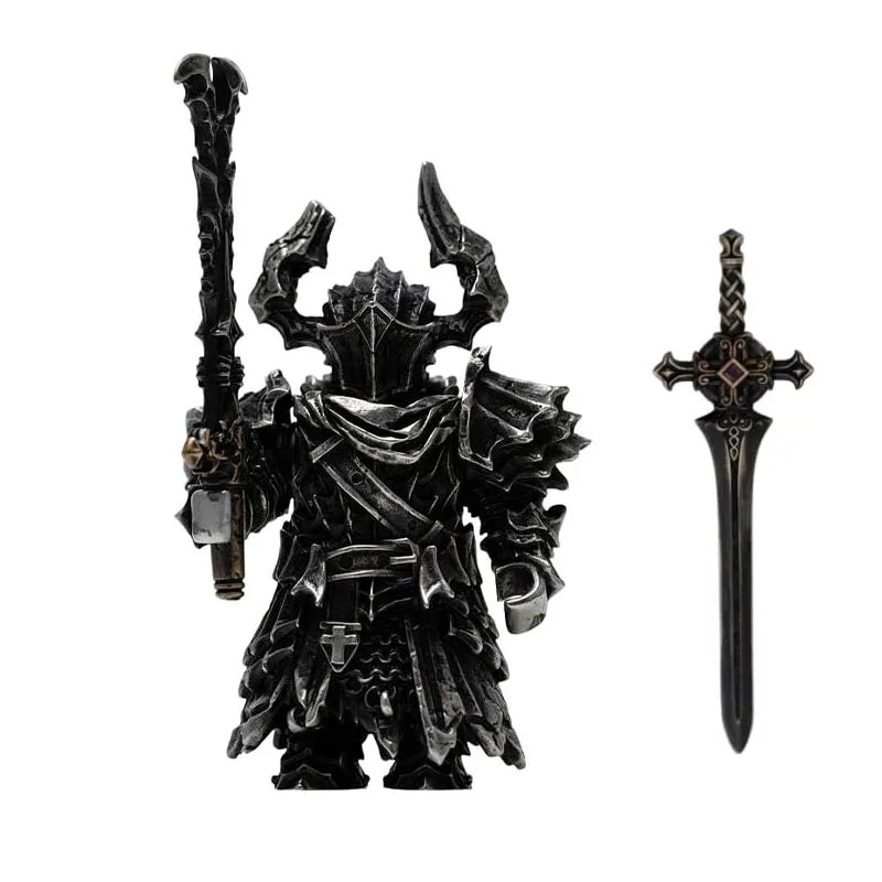 Original Logo 2026 Black Knight Crusade Magnetic Detachable Metal Figurine Desktop Decoration Figurine Cultural Creative Souveni