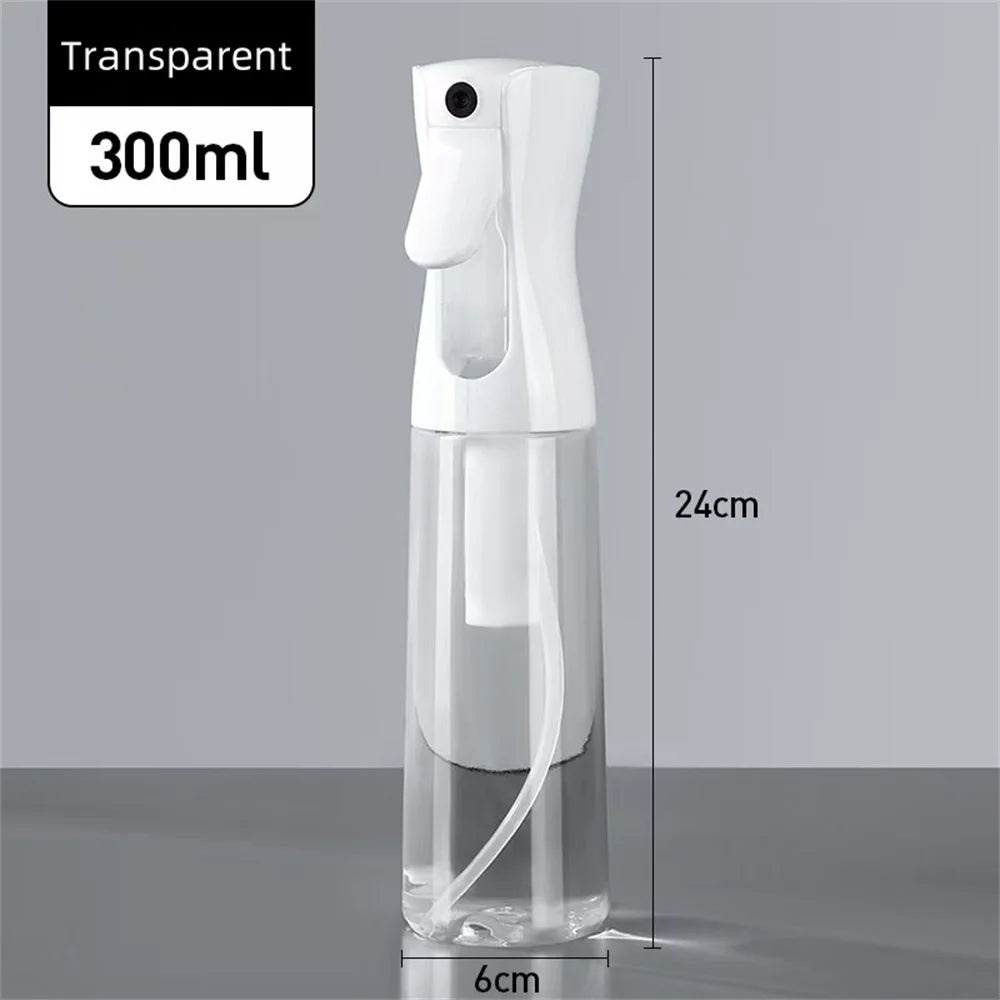200/300ML Continuous Water Mister Empty Spray Bottle,Oil Sprayer for Hairdressing Skincare Plants Pets Kitchen Barbecue