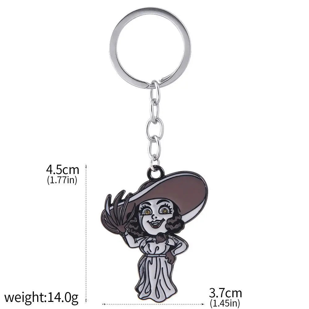 Game Resident Evil Raccoon City Badge Keychain STARS Brooch 1969 Police Badge Pin Hat Lapel Clothing Accessories Souvenir Badge