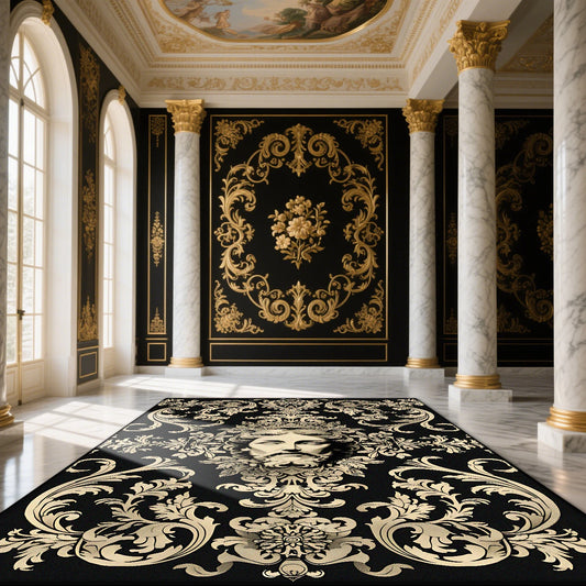 European Style Retro CARPET FOR LIVE ROOM Classical Washable Large Rug Non-slip Bedroom Coffee Tables Mat Customizable Mats