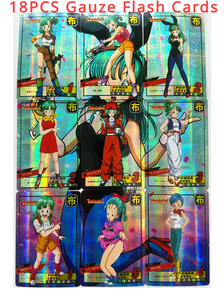Ultra Instinct Goku Bulma 9in1 Game Collection Cards