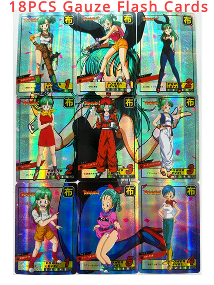 Ultra Instinct Goku Bulma 9in1 Game Collection Cards