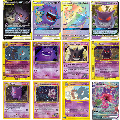 PKM Foil Proxy Card GENGAR&MIMIKYU GX DARK GENGAR Hobbies Game Collection Battle The best gift PTCG Card