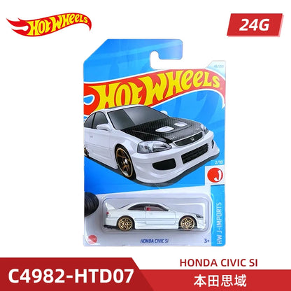 Original Mattel Hot Wheels Car Toys 1/64 Diecast C4982 2024G Volkswagen T2 Pickup Hirohata Merc Vehicle Model Toy for Boys Gift