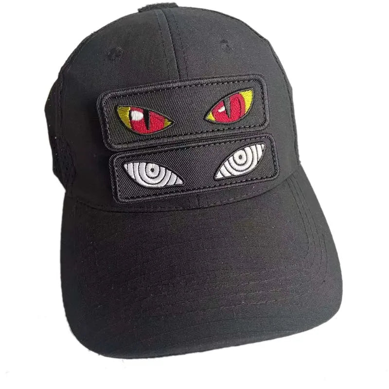 PVC Rhombus Panoramic Eye Patches,Cat Tiger Eyes,Evil Eye Embroidered Clothes Applique, Tactical Patch Gear Noctilucent Badge