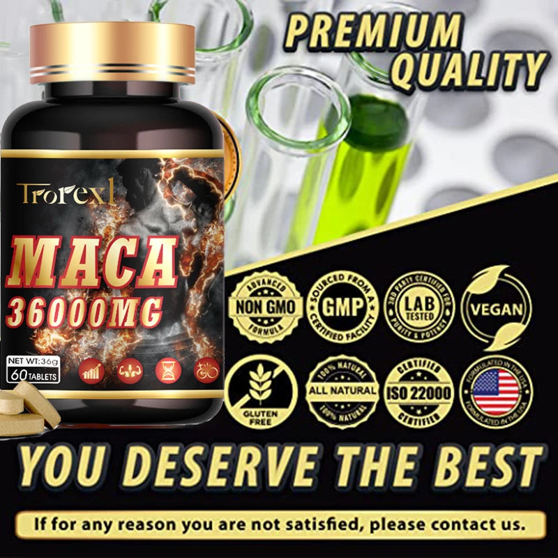 Best Maca Endurance Tablets