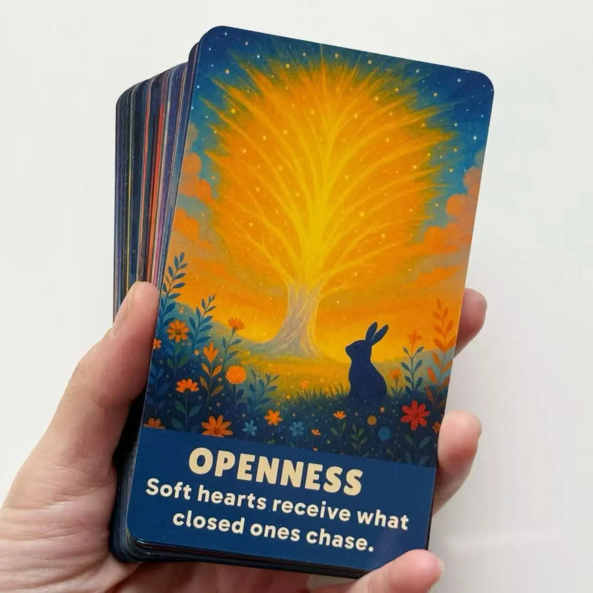 The Soul's Compass Oracle Deck, 80-cards With Messages for The Soul, Daily Reflection and Meditation, 12*7cm, Tarot Cards