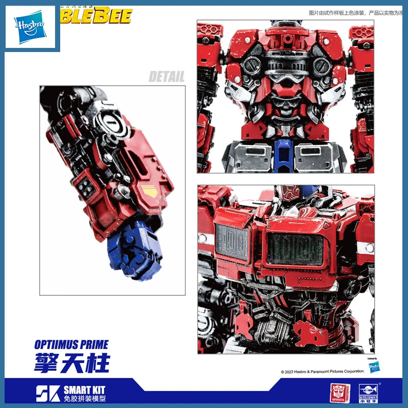 Hasbro in Stock Genuine Small Player Optimus Prime Assembled Model Transformers Small Joint Movable Car Human Glue Free