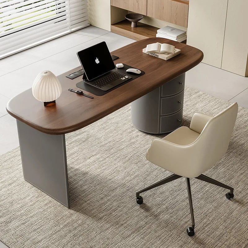Italian Minimalist Office Desks Nordic Creative Designer Executive Office Desk Executive Boss Office Furniture Escritorio FYOD