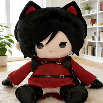 Stuffed 40cm Resident Evil Ada Wong Anime Figures Plush Cosplay Dress Up Cotton Doll Put to Sleep Toy for Children Birthday Gift