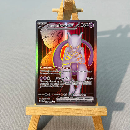 DRI PTCG4-001 Tcg proxy PKM Cards Misty's Psyduck Cynthia's Garchomp Rare Collection Battle Toys Gifts for Hobbies home play