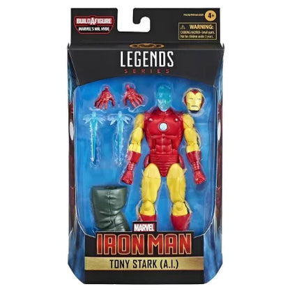 Original Hasbro MARVEL LEGENDS Iron Man Anime Figure Model Gift Toy Ornament
