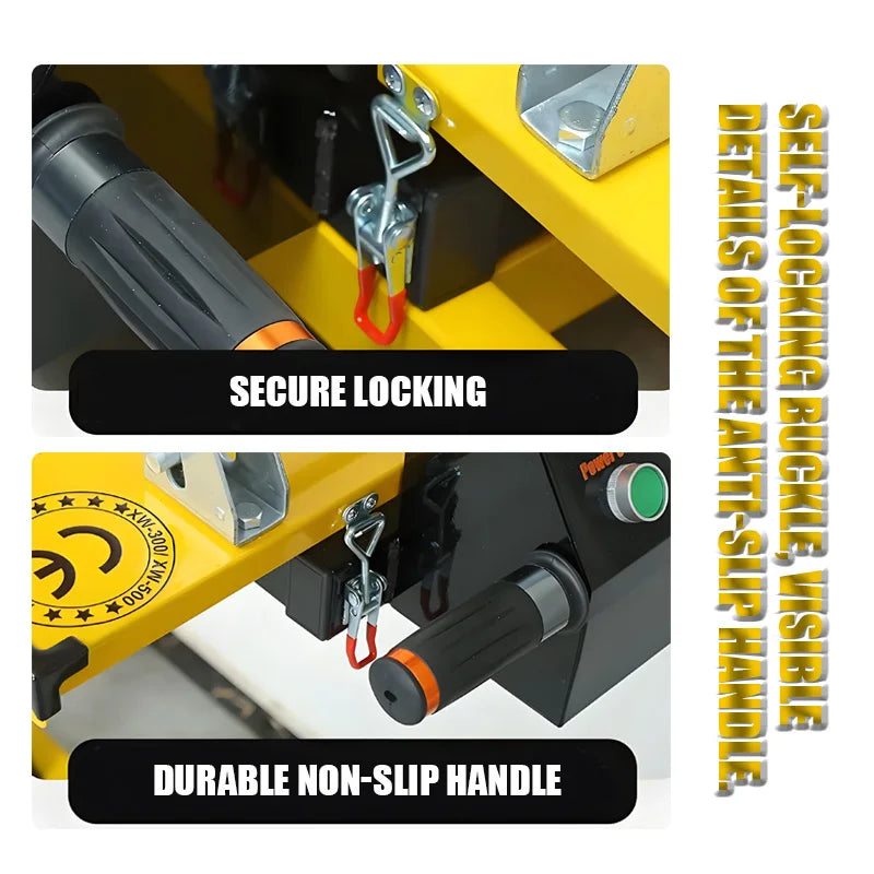 Electric Hydraulic Lithium Battery Lifting Platform Cart Suitable Small Truck Van Lifting Table Small Lifting Table 300/500KG