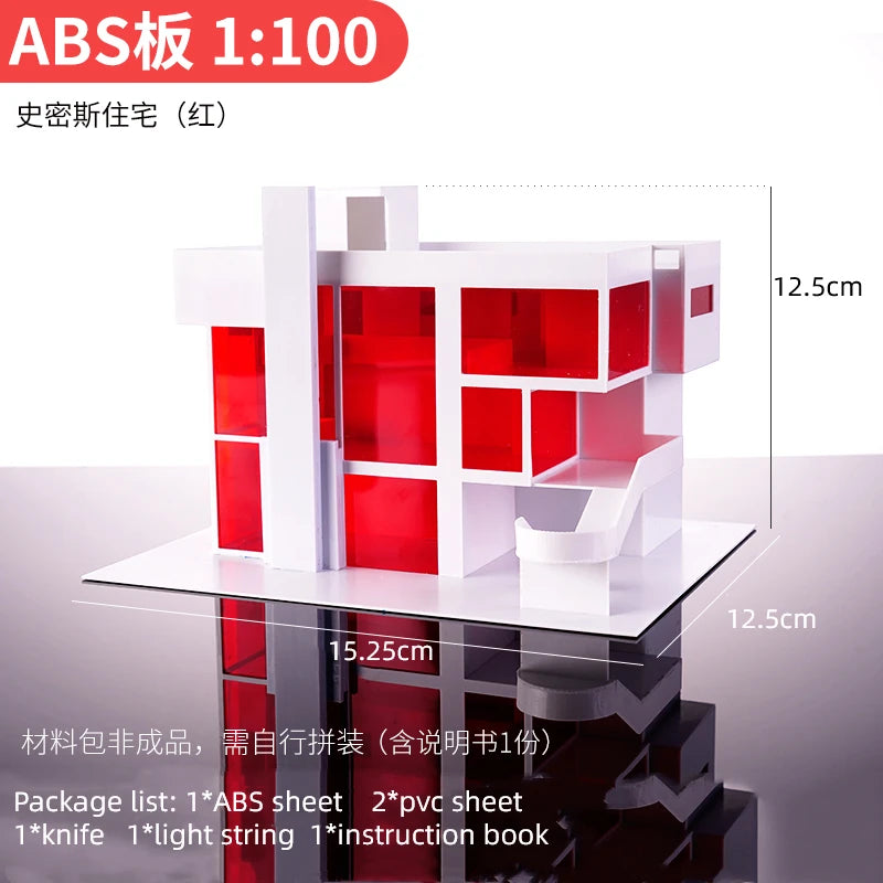 1:100 Scale Architecture Model Kit Famous Architecture Replicas DIY Building Construction Toy Educational Craft Set Hobby Crafts
