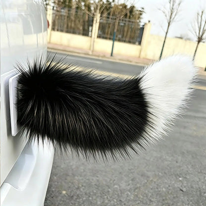 Moving Tail Cute Remote Control Rechargeable Decor Car Exterior Ornaments for RV Travel Rear Trucks Motorcycle Home Vehicles