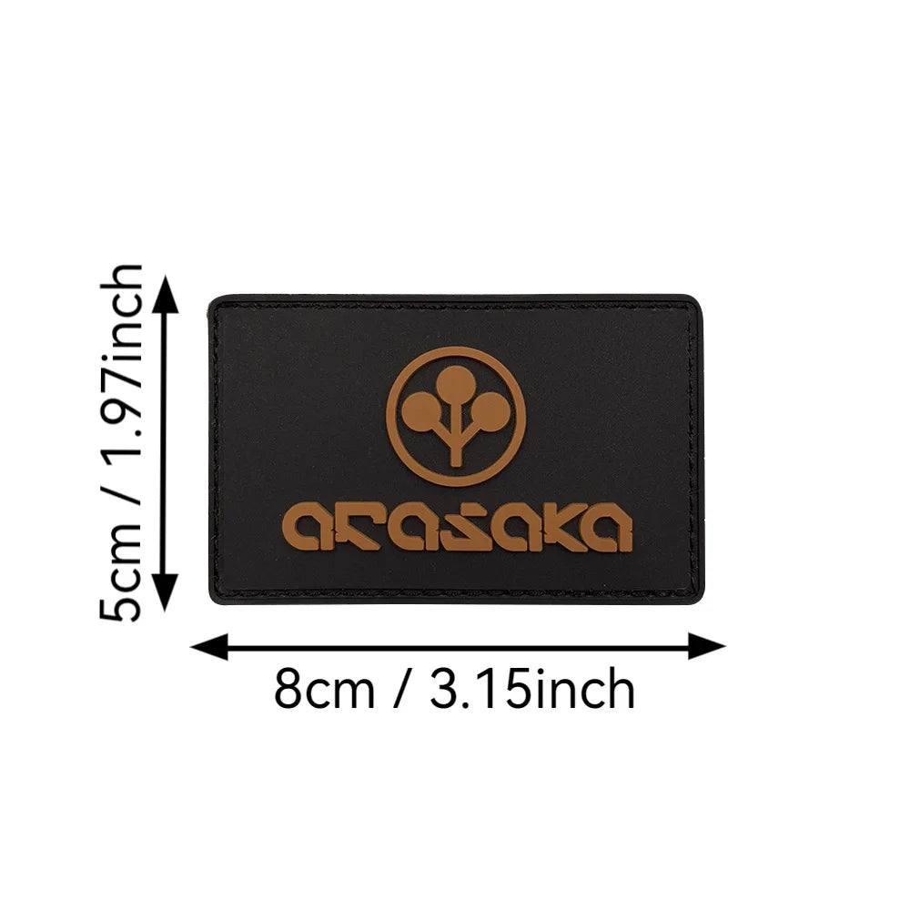 Outdoor Bag Accessories Punk 2077 Peripheral Functional Style Badges 3D PVC Magic Morale Backpack Patches
