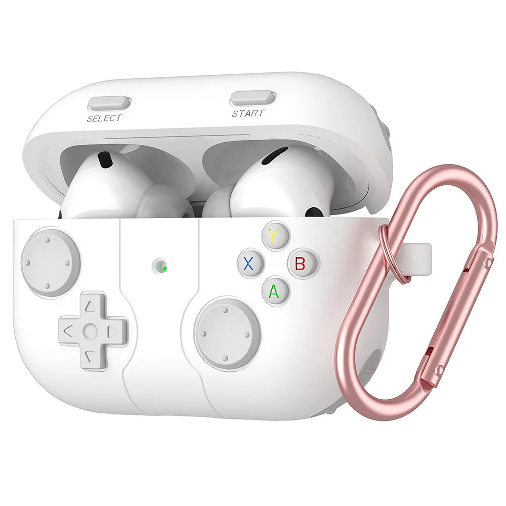 for AirPods Pro 3/Pro 2/Pro/4 Case with Secure Lock Cute 3D Game Player Design Protective Earphone Case Cover for AirPods 4/Pro3