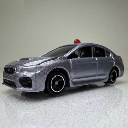 Takara Tomy Tomica No.2 Subaru WRX S4 Unmarked Patrol Car 1:64 Scale Alloy Diecast Car Mini Vehicle Collection Gift for Kids