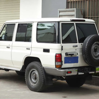 For Toyota LC76 Land Cruiser 70 Series 2007+ 8Pcs Memory Steel Window Screens Mesh Sun Shade Full Set Car Camping Accessories