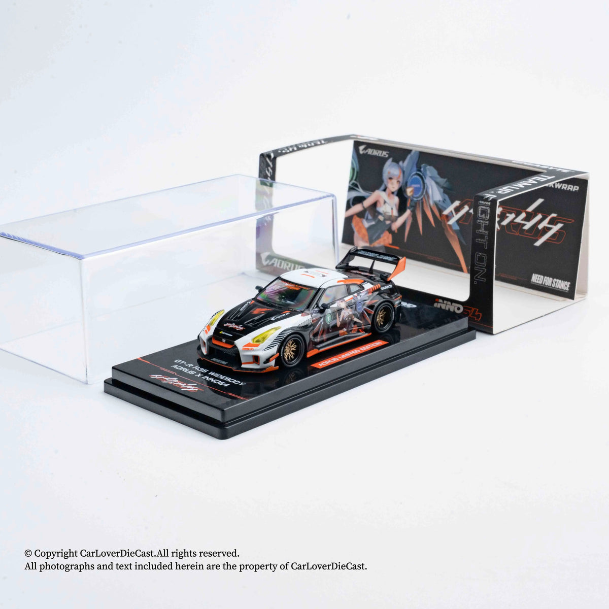 INNO 1:64 R89C 190E RX7 F40 S2000 R35 Diecast Model Car