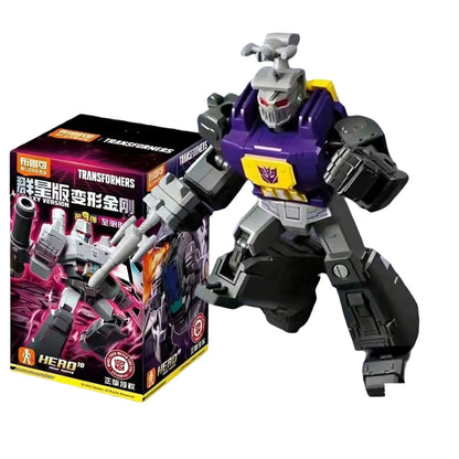 New Arrival Original Blokees Transformers One Galaxy Version 9 Darkest Hour Megatron Buildable Collectible Movable Model