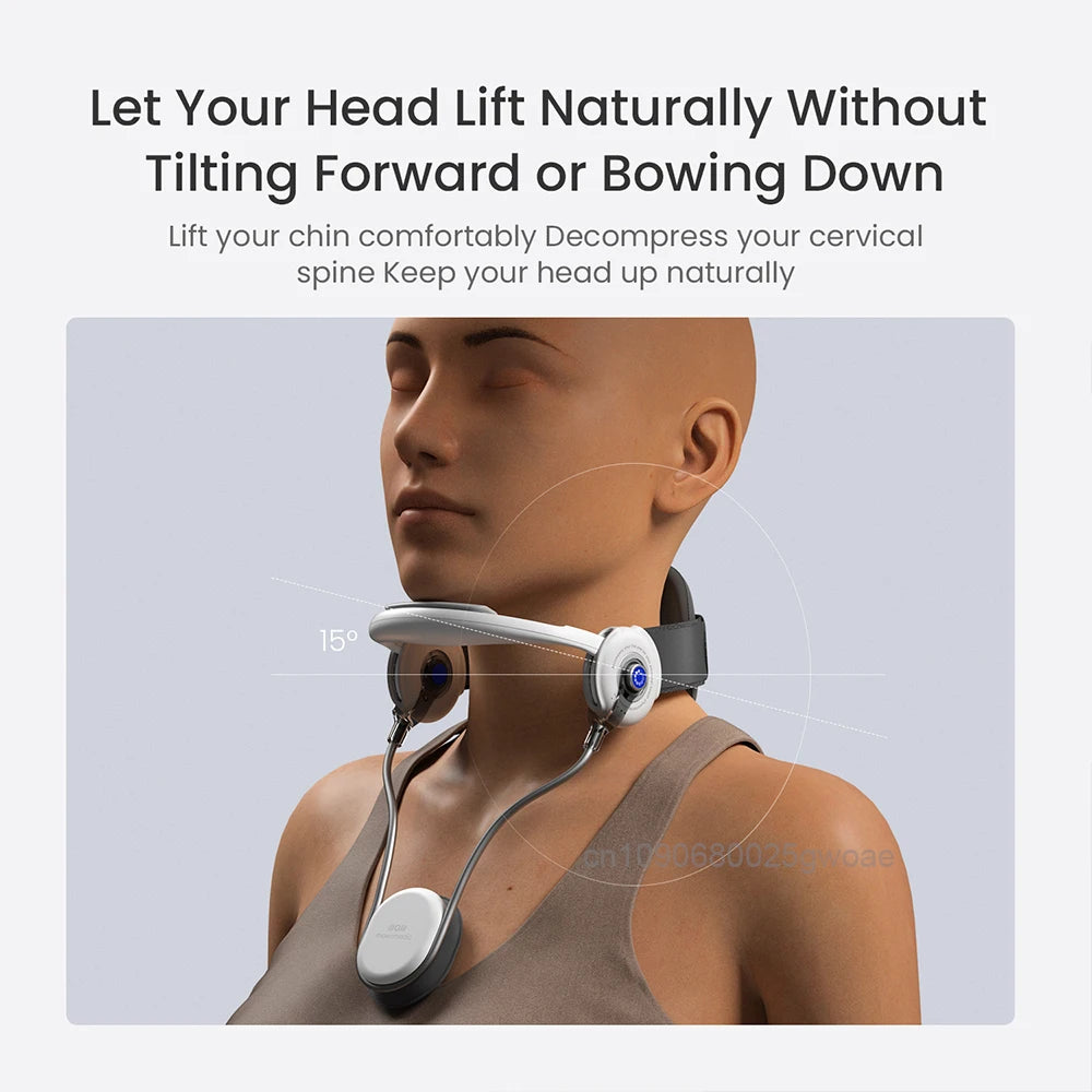 Neck Stretcher Cervical Traction Prevent Neck Forward Tilt Relieve Chronic Neck and Shoulder Pain Correct Posture Adjustable