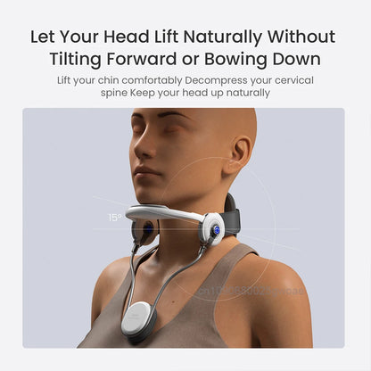Neck Stretcher Cervical Traction Prevent Neck Forward Tilt Relieve Chronic Neck and Shoulder Pain Correct Posture Adjustable