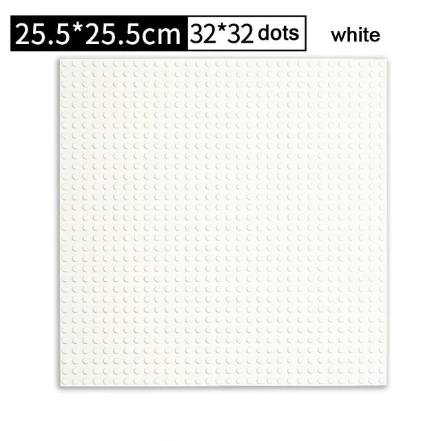 City Road Street Baseplate Straight Crossroad Curve T-Junction Building Blocks Base Plates Construction for Children Kids